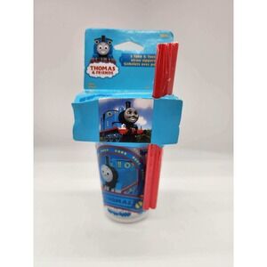 Thomas & Friends Take & Toss Straw Sippers 3 Pack 10oz Cups The First Years